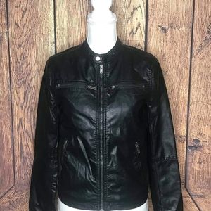 H&M Faux Leather Biker Jacket